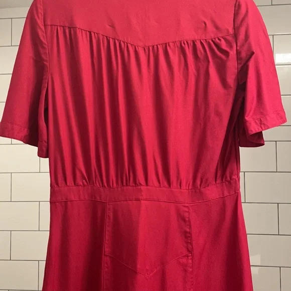 Red Silk Marc by Marc Jacobs Vintage Dress - Picture 4 of 4